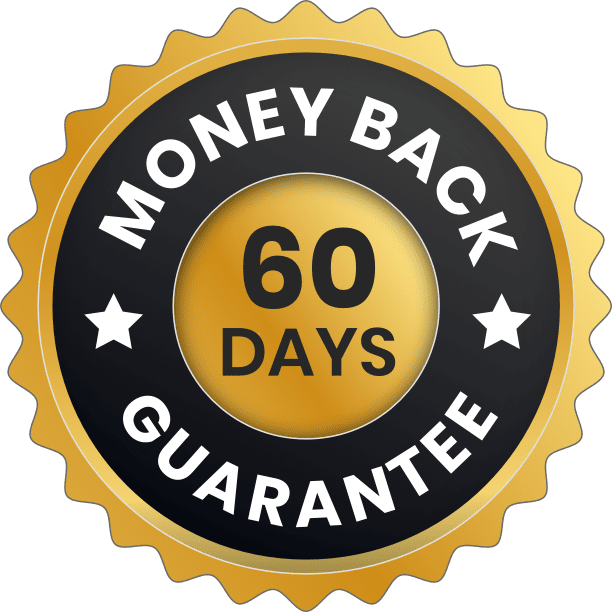 Seller's 60-day guarantee badge